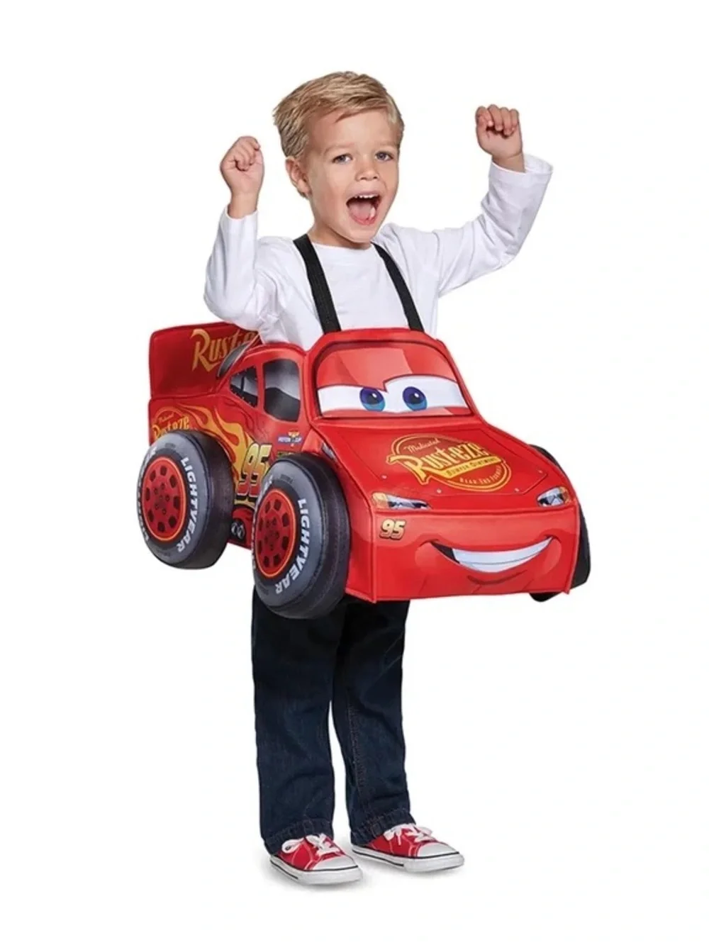 Lightning McQueen Cars 3D Racecar costume - Picture 2 of 8